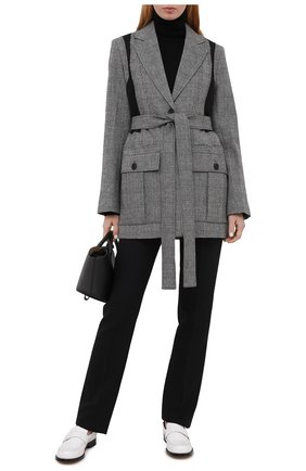 Женский жакет JW ANDERSON серого цвета по цене 117500 руб., арт. JK0060 PG0334 | Фото 2 Женский жакет JW ANDERSON серого цвета, арт. JK0060 PG0334 | Фото 2