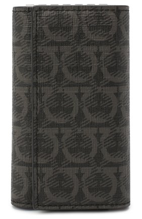 Мужская футляр для ключей SALVATORE FERRAGAMO серого цвета по цене 16350 руб., арт. Z-0716526 | Фото 1 Мужская футляр для ключей SALVATORE FERRAGAMO серого цвета, арт. Z-0716526 | Фото 1