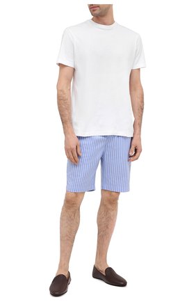 Мужские хлопковые домашние шорты POLO RALPH LAUREN синего цвета по цене 4595 руб., арт. 714804203 | Фото 2 Мужские хлопковые домашние шорты POLO RALPH LAUREN синего цвета, арт. 714804203 | Фото 2