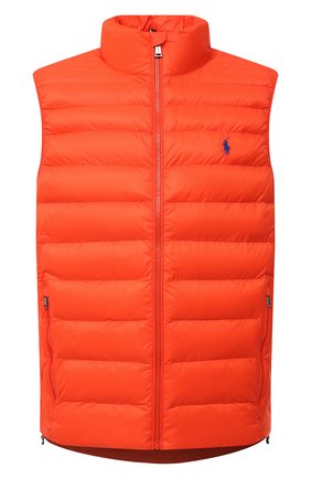 Мужской утепленный жилет POLO RALPH LAUREN оранжевого цвета по цене 25150 руб., арт. 710810898 | Фото 1 Мужской утепленный жилет POLO RALPH LAUREN оранжевого цвета, арт. 710810898 | Фото 1