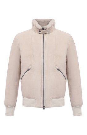 Мужская дубленка Z ZEGNA белого цвета по цене 175000 руб., арт. VV091/ZZ999 | Фото 1 Мужская дубленка Z ZEGNA белого цвета, арт. VV091/ZZ999 | Фото 1
