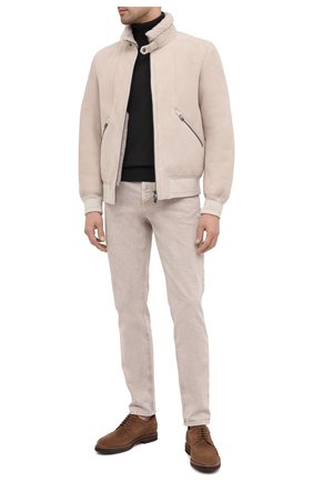 Мужская дубленка Z ZEGNA белого цвета по цене 175000 руб., арт. VV091/ZZ999 | Фото 2 Мужская дубленка Z ZEGNA белого цвета, арт. VV091/ZZ999 | Фото 2