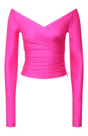 Женский топ BALENCIAGA фуксия цвета по цене 89950 руб., арт. 642201/TEK90 | Фото 1 Женский топ BALENCIAGA фуксия цвета, арт. 642201/TEK90 | Фото 1