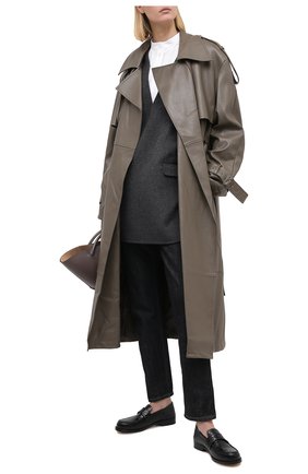 Женский тренч LOW CLASSIC хаки цвета по цене 51850 руб., арт. L0W20FW_CT16KH | Фото 2 Женский тренч LOW CLASSIC хаки цвета, арт. L0W20FW_CT16KH | Фото 2