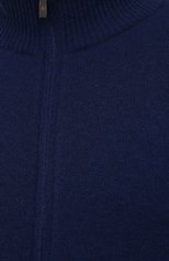 Мужской кашемировый бомбер с меховой подкладкой SVEVO синего цвета, арт. 0140XSA20/MP01/2 | Фото 5 (Кросс-КТ: Куртка; Big sizes: Big Sizes; Материал внешний: Шерсть, Кашемир; Рукава: Длинные; Принт: Без принта; Материал утеплителя: Натуральный мех; Мужское Кросс-КТ: утепленные куртки, Верхняя одежда; Длина (верхняя одежда): Короткие; Стили: Кэжуэл)