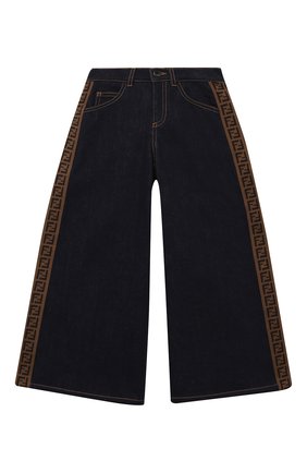 Детские джинсы FENDI синего цвета по цене 38850 руб., арт. JFF203/A6IQ/3A-6A | Фото 1 Детские джинсы FENDI синего цвета, арт. JFF203/A6IQ/3A-6A | Фото 1