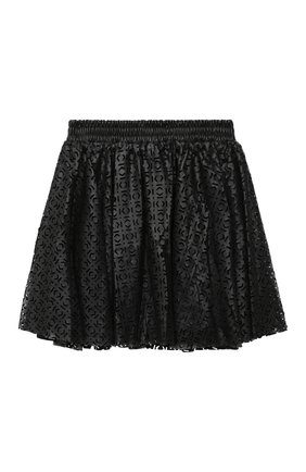 Детская юбка KARL LAGERFELD KIDS черного цвета по цене 10560 руб., арт. Z13065 | Фото 2 Детская юбка KARL LAGERFELD KIDS черного цвета, арт. Z13065 | Фото 2