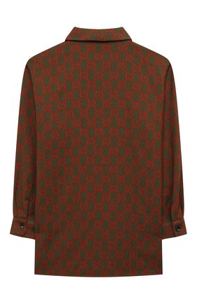 Детский шерстяной кардиган GUCCI хаки цвета по цене 93250 руб., арт. 626666/XWAKT | Фото 2 Детский шерстяной кардиган GUCCI хаки цвета, арт. 626666/XWAKT | Фото 2 (Материал внешний: Шерсть; Рукава: Длинные; Мальчики Кросс-КТ: Кардиган-одежда; Ростовка одежда: 10 - 11 лет | 140 - 146см, 12 лет | 152 см, 6 лет | 116 см, 8 лет | 128 см)