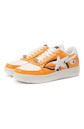 Мужские кеды BAPE оранжевого цвета по цене 25500 руб., арт. 1G80191009 | Фото 1 Мужские кеды BAPE оранжевого цвета, арт. 1G80191009 | Фото 1