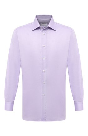 Мужская хлопковая сорочка BRIONI сиреневого цвета по цене 52700 руб., арт. RCA20M/P7003 | Фото 1 Мужская хлопковая сорочка BRIONI сиреневого цвета, арт. RCA20M/P7003 | Фото 1