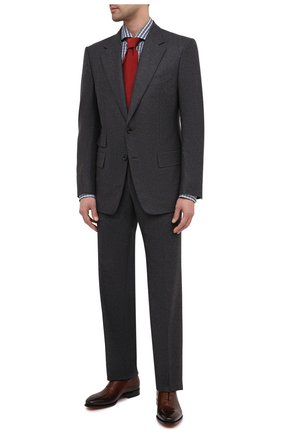 Мужская хлопковая сорочка KITON зеленого цвета по цене 51600 руб., арт. UCIH0600215 | Фото 2 Мужская хлопковая сорочка KITON зеленого цвета, арт. UCIH0600215 | Фото 2 (Материал внешний: Хлопок; Рукава: Длинные; Стили: Классический; Случай: Формальный; Рубашки М: Classic Fit; Мужское Кросс-КТ: Сорочка-одежда; Манжеты: На пуговицах; Длина (для топов): Удлиненные; Воротник: Акула; Принт: Клетка; Региональные ограничения белый список (Axapta Mercury): RU)
