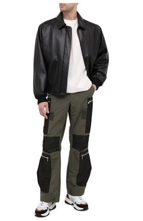 Мужские брюки-карго HERON PRESTON хаки цвета по цене 107500 руб., арт. HMCF009F20FAB0025500 | Фото 2 Мужские брюки-карго HERON PRESTON хаки цвета, арт. HMCF009F20FAB0025500 | Фото 2