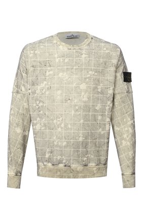 Мужской хлопковый свитшот STONE ISLAND зеленого цвета по цене 30900 руб., арт. 7315636E2 | Фото 1 Мужской хлопковый свитшот STONE ISLAND зеленого цвета, арт. 7315636E2 | Фото 1