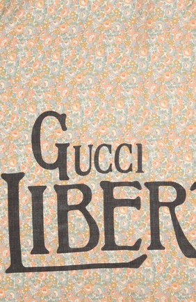 Мужской шарф liberty GUCCI разноцветного цвета по цене 28900 руб., арт. 636283/4GA44 | Фото 3 Мужской шарф liberty GUCCI разноцветного цвета, арт. 636283/4GA44 | Фото 3