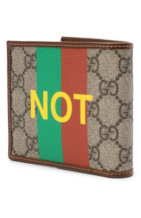 Мужской портмоне «fake/not» GUCCI коричневого цвета по цене 29000 руб., арт. 636167/2GCAG | Фото 2 Мужской портмоне «fake/not» GUCCI коричневого цвета, арт. 636167/2GCAG | Фото 2