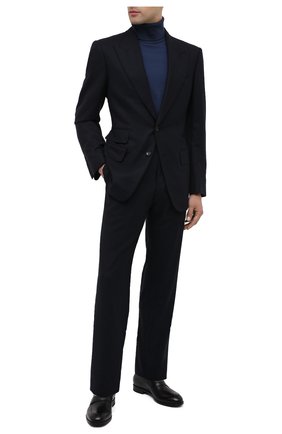 Мужские кожаные пенни-лоферы ERMENEGILDO ZEGNA черного цвета по цене 58250 руб., арт. A4279X-LHNAX | Фото 2 Мужские кожаные пенни-лоферы ERMENEGILDO ZEGNA черного цвета, арт. A4279X-LHNAX | Фото 2