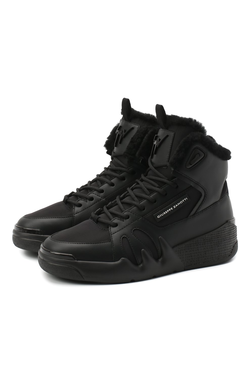 black high top giuseppes