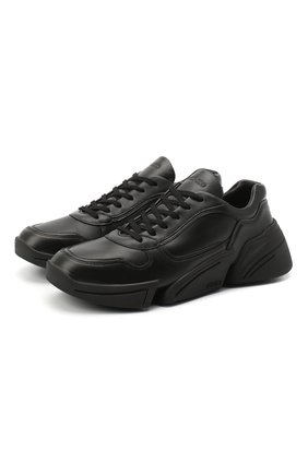 Женские кожаные кроссовки kross KENZO черного цвета по цене 31750 руб., арт. FA62SN451L50 | Фото 1 Женские кожаные кроссовки kross KENZO черного цвета, арт. FA62SN451L50 | Фото 1