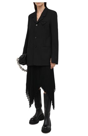 Женский жакет BOTTEGA VENETA черного цвета по цене 189500 руб., арт. 636453/V02W0 | Фото 2 Женский жакет BOTTEGA VENETA черного цвета, арт. 636453/V02W0 | Фото 2