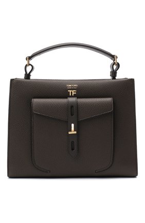 Женская сумка t twist small TOM FORD хаки цвета по цене 219500 руб., арт. L1203T-LCL008 | Фото 1 Женская сумка t twist small TOM FORD хаки цвета, арт. L1203T-LCL008 | Фото 1