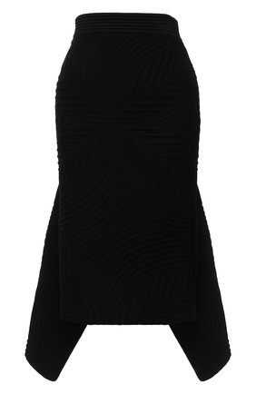 Женская шерстяная юбка ALEXANDER MCQUEEN черного цвета по цене 130500 руб., арт. 641897/Q1AR0 | Фото 1 Женская шерстяная юбка ALEXANDER MCQUEEN черного цвета, арт. 641897/Q1AR0 | Фото 1