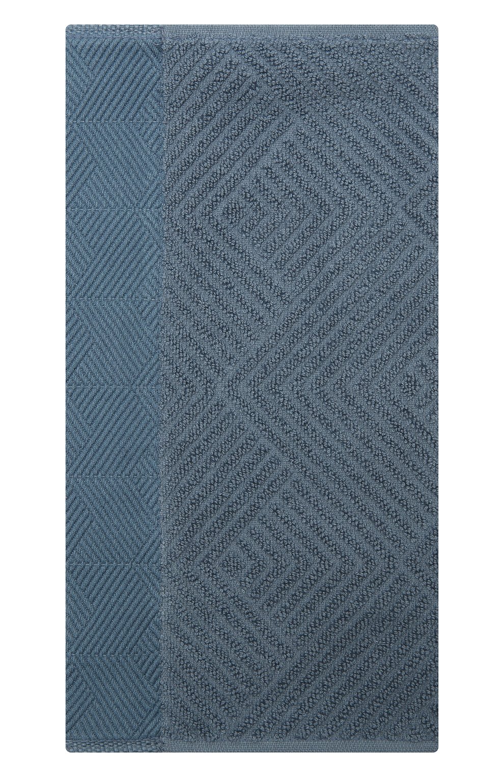 Хлопковое полотенце FRETTE синего цвета по цене 1925 руб., арт. FR6243 D0500 030A | Фото 3 Хлопковое полотенце FRETTE синего цвета, арт. FR6243 D0500 030A | Фото 3