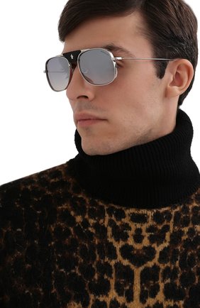 Мужские солнцезащитные очки MONCLER черного цвета по цене 26230 руб., арт. ML 0104 16C 57 С/З ОЧКИ | Фото 2 Мужские солнцезащитные очки MONCLER черного цвета, арт. ML 0104 16C 57 С/З ОЧКИ | Фото 2