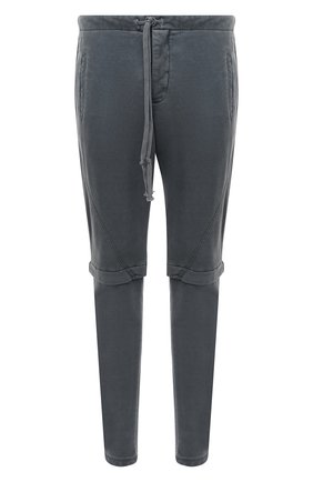 Мужской хлопковые брюки GREG LAUREN темно-синего цвета по цене 83350 руб., арт. GLFW20-AM207 | Фото 1 Мужской хлопковые брюки GREG LAUREN темно-синего цвета, арт. GLFW20-AM207 | Фото 1