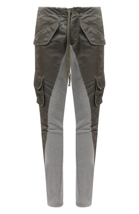 Мужские брюки-карго GREG LAUREN хаки цвета по цене 110500 руб., арт. GLFW20-AM137 | Фото 1 Мужские брюки-карго GREG LAUREN хаки цвета, арт. GLFW20-AM137 | Фото 1