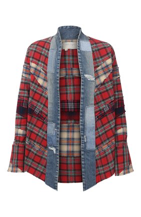 Мужская хлопковый кардиган GREG LAUREN красного цвета по цене 124000 руб., арт. GLFW20-AM065 | Фото 1 Мужская хлопковый кардиган GREG LAUREN красного цвета, арт. GLFW20-AM065 | Фото 1