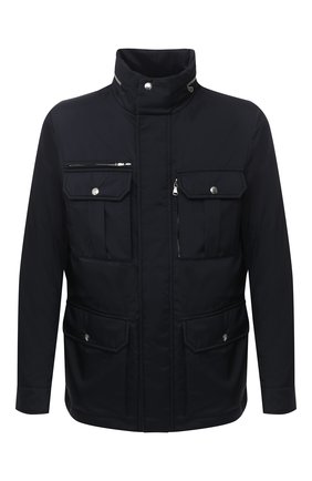 Мужская пуховая куртка walsh MONCLER темно-синего цвета по цене 119600 руб., арт. F2-091-1B541-00-C0622 | Фото 1 Мужская пуховая куртка walsh MONCLER темно-синего цвета, арт. F2-091-1B541-00-C0622 | Фото 1