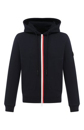Мужской хлопковая толстовка MONCLER темно-синего цвета по цене 48700 руб., арт. F2-091-8G750-00-V8148 | Фото 1 Мужской хлопковая толстовка MONCLER темно-синего цвета, арт. F2-091-8G750-00-V8148 | Фото 1