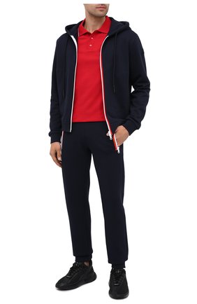 Мужской хлопковая толстовка MONCLER темно-синего цвета по цене 48700 руб., арт. F2-091-8G750-00-V8148 | Фото 2 Мужской хлопковая толстовка MONCLER темно-синего цвета, арт. F2-091-8G750-00-V8148 | Фото 2