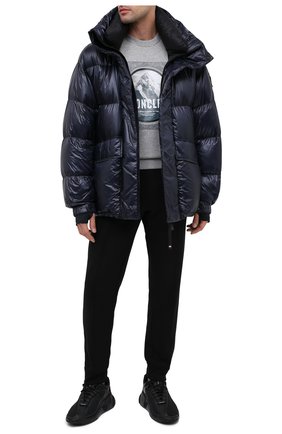 Мужская пуховик gressan MONCLER темно-синего цвета по цене 163900 руб., арт. F2-097-1B510-00-539YL | Фото 2 Мужская пуховик gressan MONCLER темно-синего цвета, арт. F2-097-1B510-00-539YL | Фото 2