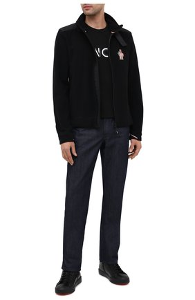 Мужская толстовка MONCLER GRENOBLE черного цвета по цене 38200 руб., арт. F2-097-8G700-00-80093 | Фото 2 Мужская толстовка MONCLER GRENOBLE черного цвета, арт. F2-097-8G700-00-80093 | Фото 2