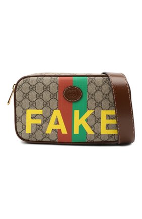 Мужская поясная сумка «fake/not» GUCCI коричневого цвета по цене 107500 руб., арт. 602695/2GCAG | Фото 5 Мужская поясная сумка «fake/not» GUCCI коричневого цвета, арт. 602695/2GCAG | Фото 5 (Случай: Повседневный; Региональные ограничения белый список (Axapta Mercury): RU; Ремень/цепочка: На ремешке; Материал: Текстиль, Экокожа; Размер: small)
