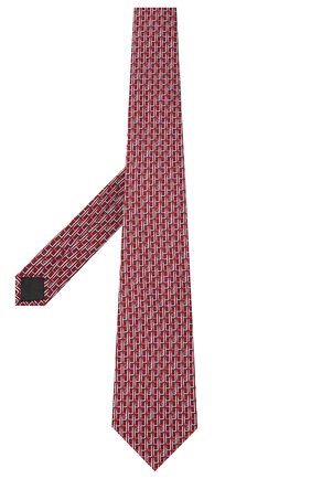 Мужской комплект из галстука и платка LANVIN бордового цвета по цене 16850 руб., арт. 4309/TIE SET | Фото 2 Мужской комплект из галстука и платка LANVIN бордового цвета, арт. 4309/TIE SET | Фото 2