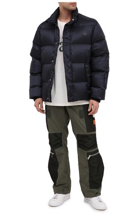 Мужская хлопковая футболка GUCCI белого цвета по цене 29300 руб., арт. 616036/XJCXJ | Фото 2 Мужская хлопковая футболка GUCCI белого цвета, арт. 616036/XJCXJ | Фото 2