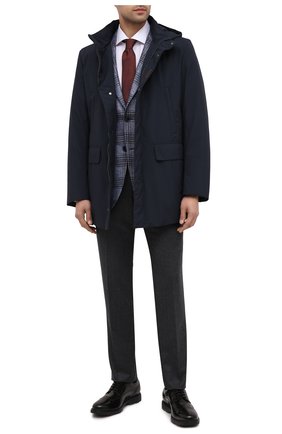 Мужские кожаные дерби HOGAN черного цвета по цене 34950 руб., арт. HXM3930BH706Q6 | Фото 2 Мужские кожаные дерби HOGAN черного цвета, арт. HXM3930BH706Q6 | Фото 2
