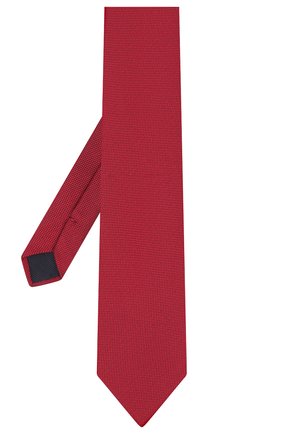Мужской шелковый галстук CORNELIANI красного цвета по цене 12650 руб., арт. 86U302-0820301/00 | Фото 2 Мужской шелковый галстук CORNELIANI красного цвета, арт. 86U302-0820301/00 | Фото 2