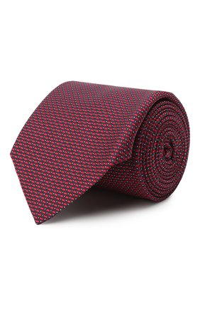 Мужской шелковый галстук CORNELIANI красного цвета по цене 12650 руб., арт. 86U302-0820303/00 | Фото 1 Мужской шелковый галстук CORNELIANI красного цвета, арт. 86U302-0820303/00 | Фото 1