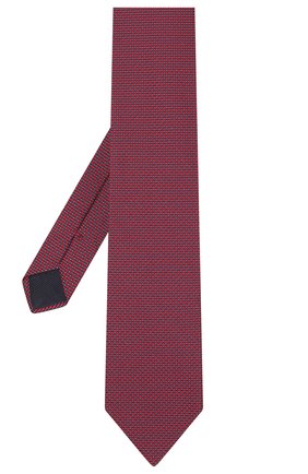 Мужской шелковый галстук CORNELIANI красного цвета по цене 12650 руб., арт. 86U302-0820303/00 | Фото 2 Мужской шелковый галстук CORNELIANI красного цвета, арт. 86U302-0820303/00 | Фото 2