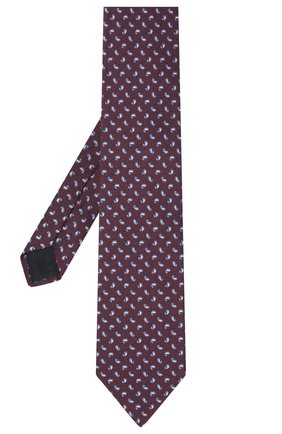 Мужской шелковый галстук CORNELIANI бордового цвета по цене 12150 руб., арт. 86U302-0820317/00 | Фото 2 Мужской шелковый галстук CORNELIANI бордового цвета, арт. 86U302-0820317/00 | Фото 2