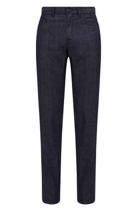Мужские джинсы BRIONI темно-синего цвета по цене 96450 руб., арт. SPNJ0M/P9D13/STELVI0/CCR0 | Фото 1