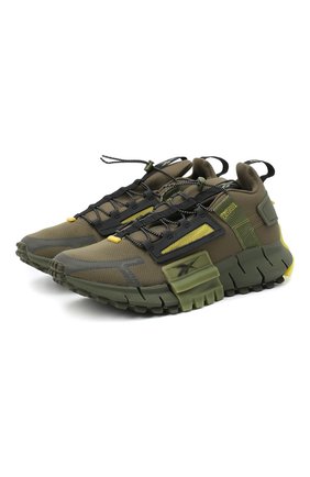 Мужские кроссовки zig kinetica edge REEBOK хаки цвета по цене 10680 руб., арт. FV3836 | Фото 1 Мужские кроссовки zig kinetica edge REEBOK хаки цвета, арт. FV3836 | Фото 1