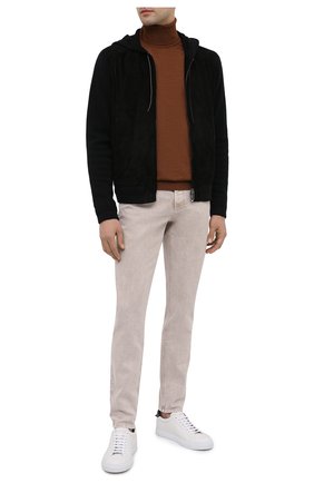 Мужской комбинированный кардиган ZEGNA COUTURE черного цвета по цене 342500 руб., арт. CVL63/IB1 | Фото 2 Мужской комбинированный кардиган ZEGNA COUTURE черного цвета, арт. CVL63/IB1 | Фото 2