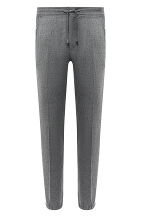 Мужской шерстяные джоггеры Z ZEGNA серого цвета по цене 49950 руб., арт. 8ZF267/73GTC2 | Фото 1 Мужской шерстяные джоггеры Z ZEGNA серого цвета, арт. 8ZF267/73GTC2 | Фото 1