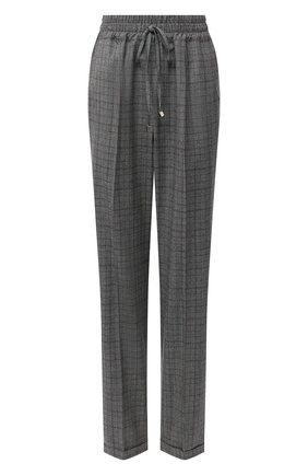Женские шерстяные брюки KITON серого цвета по цене 94000 руб., арт. D37102K05T14 | Фото 1 Женские шерстяные брюки KITON серого цвета, арт. D37102K05T14 | Фото 1