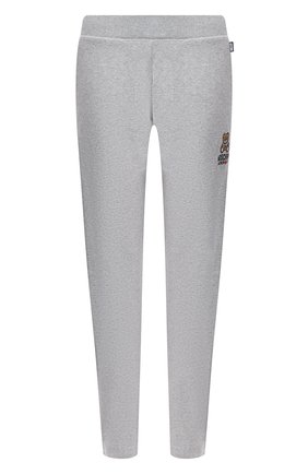 Женские хлопковые брюки MOSCHINO UNDERWEAR WOMAN серого цвета по цене 16850 руб., арт. A4329/9006 | Фото 1 Женские хлопковые брюки MOSCHINO UNDERWEAR WOMAN серого цвета, арт. A4329/9006 | Фото 1