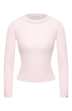 Женский кашемировый пуловер EXTREME CASHMERE светло-розового цвета по цене 23850 руб., арт. 098/KID | Фото 1 Женский кашемировый пуловер EXTREME CASHMERE светло-розового цвета, арт. 098/KID | Фото 1